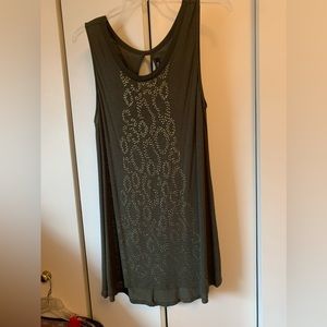 Apt 9 Embellished Top Extra Long Top